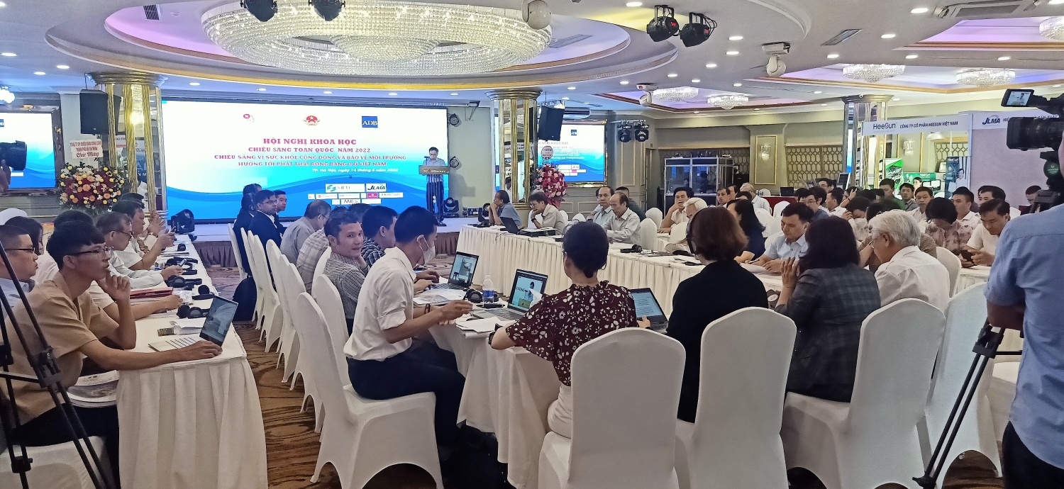 Hội nghị Khoa học Chiếu sáng toàn quốc năm 2022: Hướng tới mục tiêu phát thải ròng bằng 0