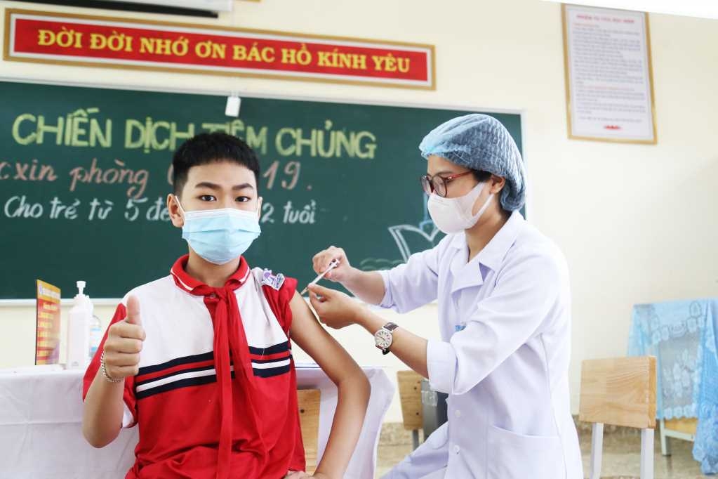 Hướng dẫn tiêm mũi 2 vaccine phòng Covid-19 cho trẻ từ 5 - dưới 12 tuổi