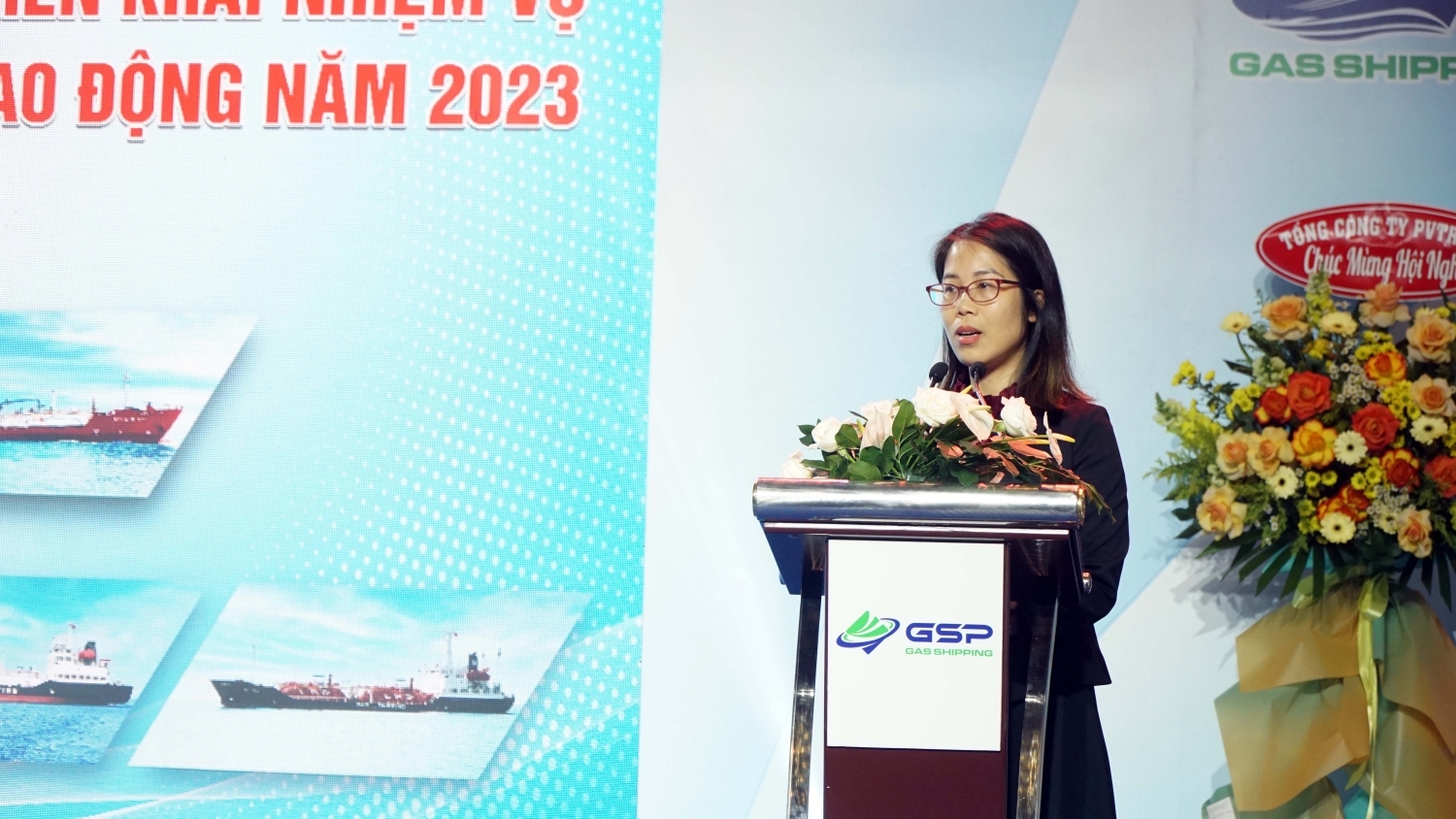 bà Vũ Thị Phương Nga, Chủ tịch HĐQT Gas Shipping 