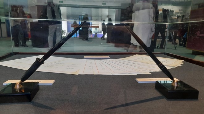 Trưng bày hơn 200 tư liệu quý về “Hội nghị Paris - Cuộc đàm phán lịch sử” Trưng bày hơn 200 tư liệu quý về “Hội nghị Paris - Cuộc đàm phán lịch sử”