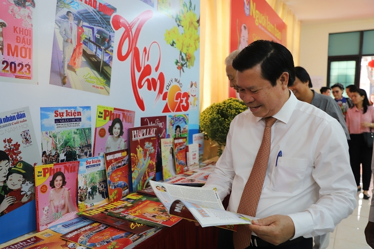 Tạp chí Năng lượng Mới tham gia Hội Báo Xuân tỉnh Bà Rịa - Vũng Tàu