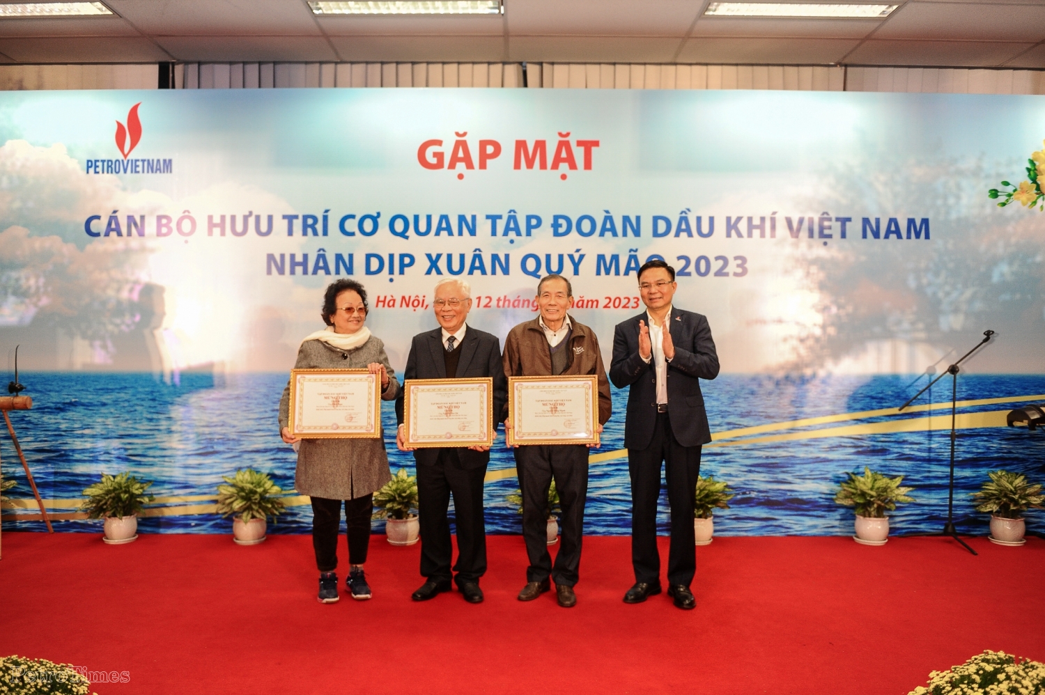 Lãnh đạo Petrovietnam gặp mặt, tri ân cán bộ hưu trí Cơ quan Tập đoàn Xuân Quý Mão 2023