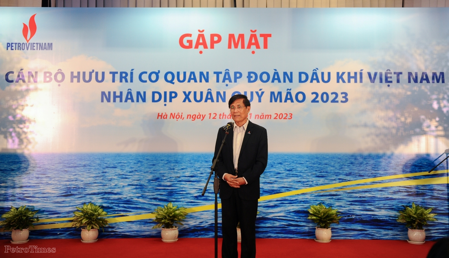 Lãnh đạo Petrovietnam gặp mặt, tri ân cán bộ hưu trí Cơ quan Tập đoàn Xuân Quý Mão 2023