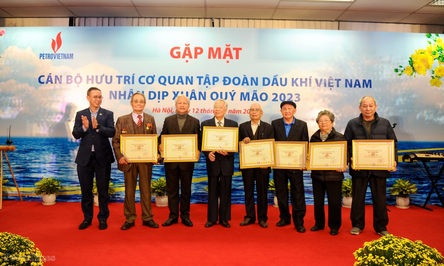 Lãnh đạo Petrovietnam gặp mặt, tri ân cán bộ hưu trí Cơ quan Tập đoàn Xuân Quý Mão 2023