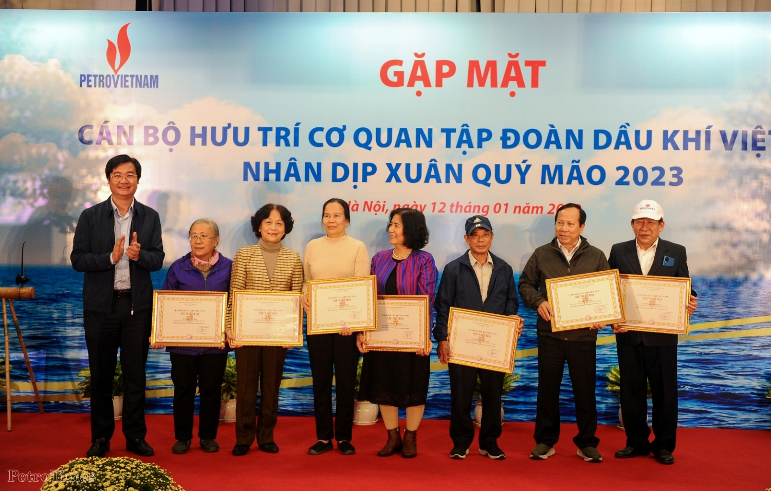 Lãnh đạo Petrovietnam gặp mặt, tri ân cán bộ hưu trí Cơ quan Tập đoàn Xuân Quý Mão 2023