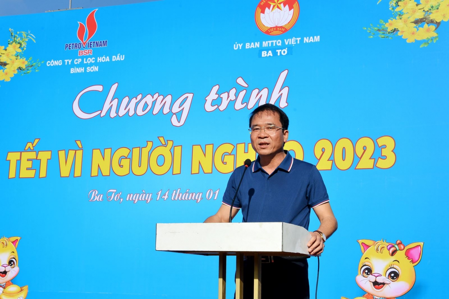 BSR tổ chức nhiều chương trình trao quà Tết cho người dân có hoàn cảnh khó khăn tại Quảng Ngãi