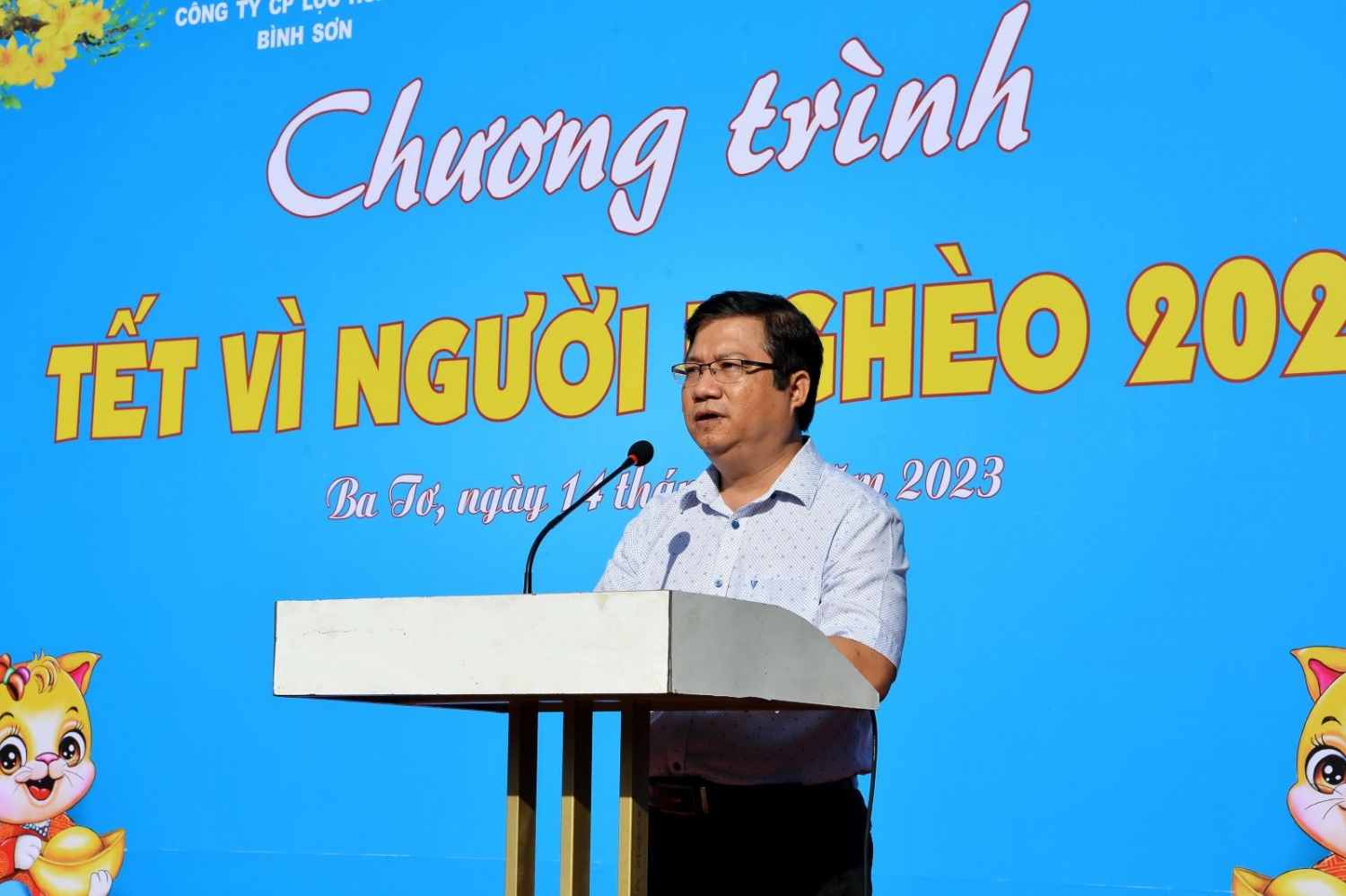 BSR tổ chức nhiều chương trình trao quà Tết cho người dân có hoàn cảnh khó khăn tại Quảng Ngãi