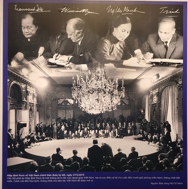 Trưng bày gần 300 tư liệu quý “Hiệp định Paris - Cánh cửa hòa bình” Trưng bày gần 300 tư liệu quý “Hiệp định Paris - Cánh cửa hòa bình”
