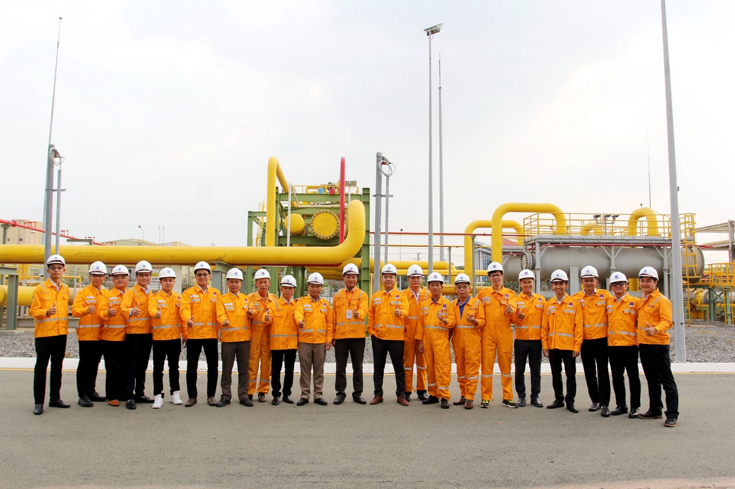 Hội thảo “Chia sẻ kinh nghiệm công tác ATVSV và vận hành giữa KĐN và KCM được tổ chức tại Trung tâm Phân phối khí Phú Mỹ