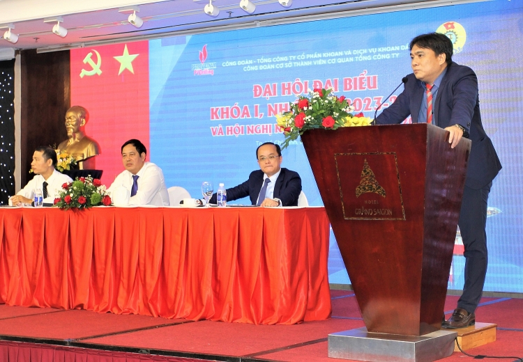 PV Drilling tổ chức Hội nghị Người lao động năm 2023 và Đại hội đại biểu khóa I Công đoàn Cơ quan Tổng công ty
