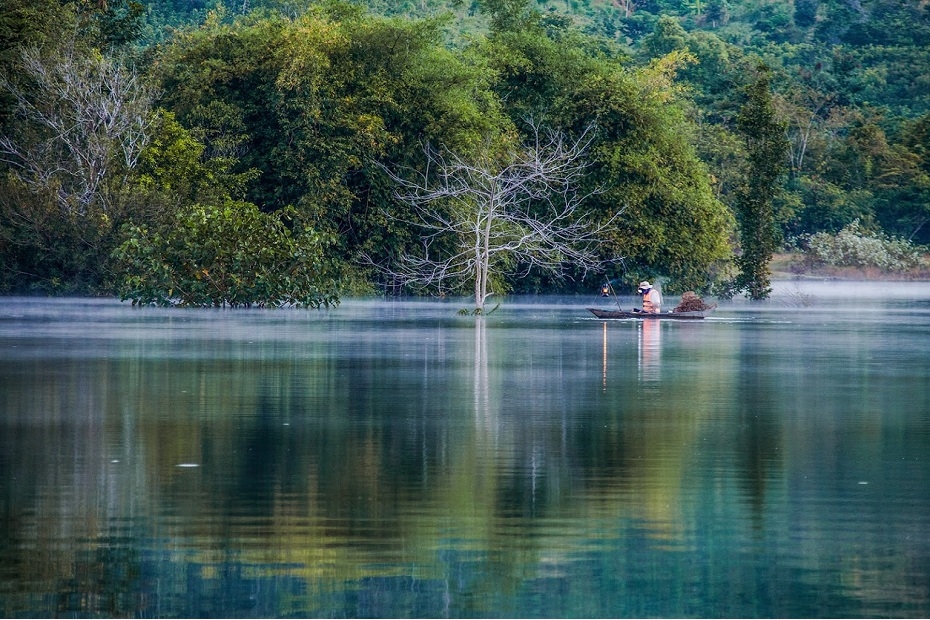 Hồ Trà Co - Điểm du lịch xanh thú vị