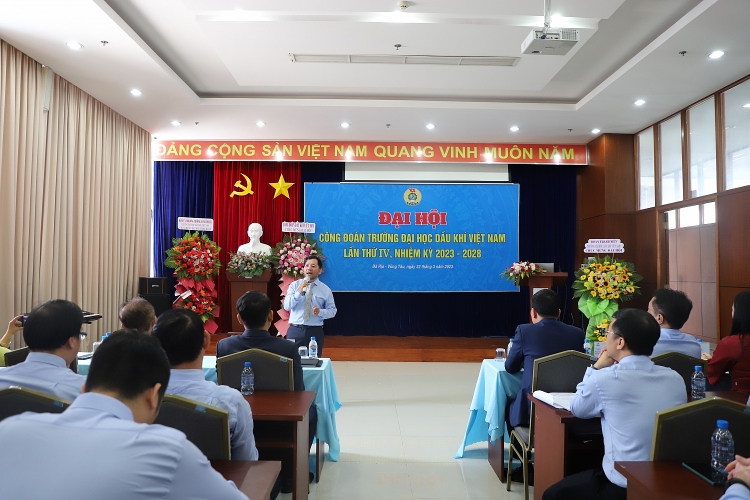 Công đoàn PVU tổ chức thành công Đại hội khóa IV, nhiệm kỳ 2023-2028
