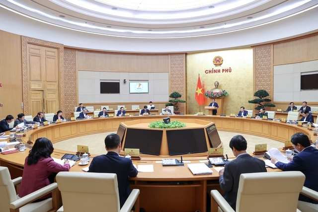 Thủ tướng chủ trì phiên họp Chính phủ chuyên đề xây dựng pháp luật tháng 4/2023