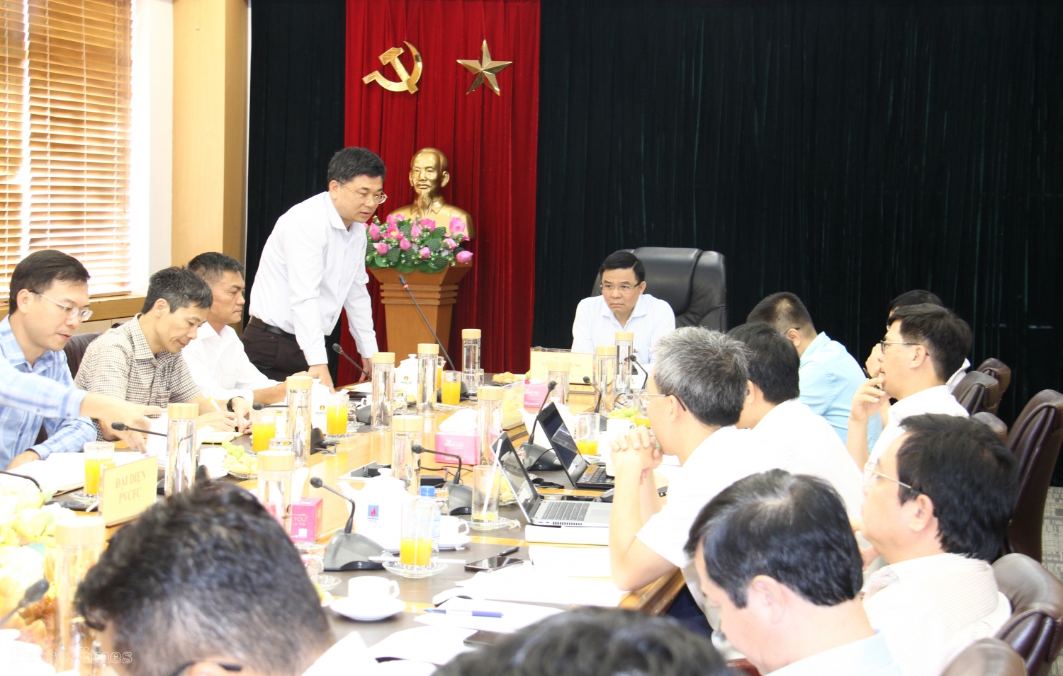 Tổng Giám đốc Petrovietnam Lê Mạnh Hùng: Tập trung xây dựng chiến lược dài hạn cho Cụm Khí - Điện - Đạm Cà Mau