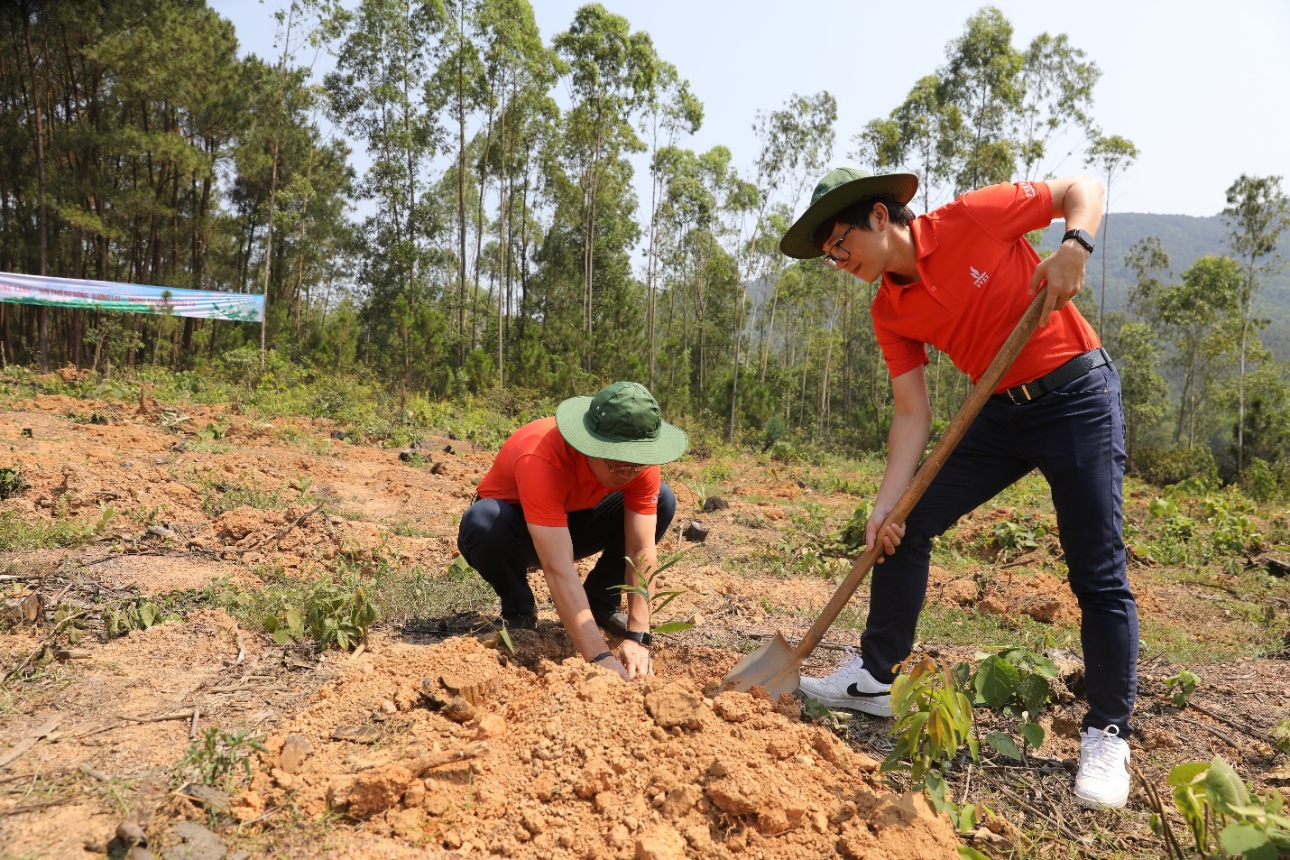 PVEP phát động trồng cây xanh và trao tài trợ an sinh xã hội tại tỉnh Nghệ An