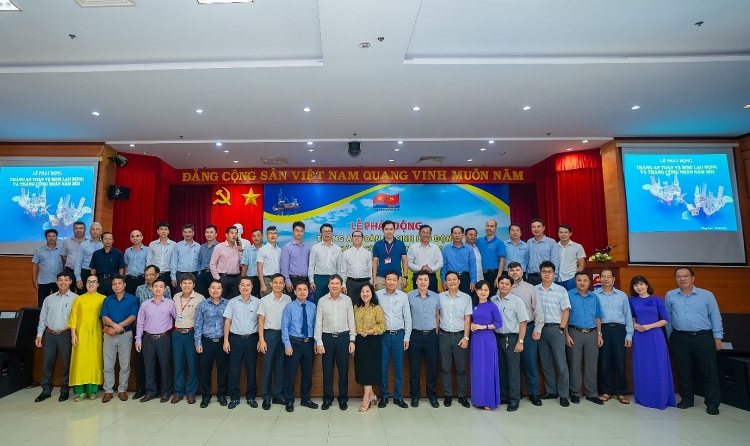 Vietsovpetro tổ chức Lễ phát động Tháng ATVSLĐ và Tháng Công nhân năm 2023