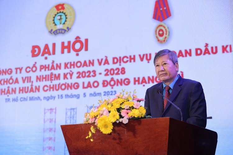Công đoàn PV Drilling đón nhận Huân chương Lao động hạng Nhì