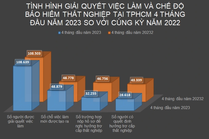 Ngành nghề nào giảm lao động lớn nhất ở TP HCM năm 2023?