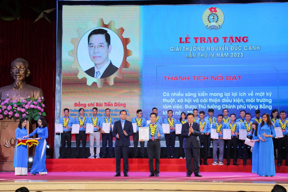 5 người lao động Dầu khí tiêu biểu nhận Giải thưởng Nguyễn Đức Cảnh lần thứ IV