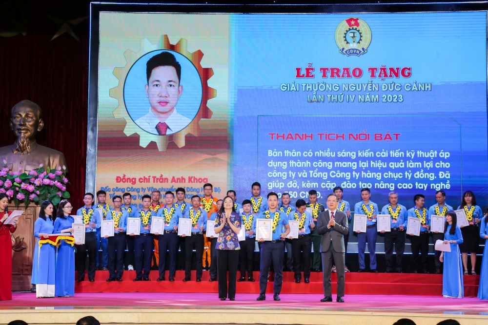 5 người lao động Dầu khí tiêu biểu nhận Giải thưởng Nguyễn Đức Cảnh lần thứ IV
