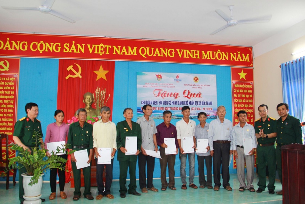 Hội CCB và Đoàn Thanh niên DQS tổ chức Chương trình về nguồn nhân kỉ niệm 76 năm Ngày Thương binh - Liệt sĩ 27/7