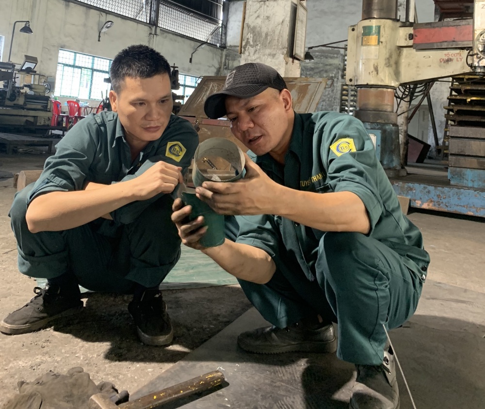 Công nhân Tuyển than Cửa Ông tích cực rèn luyện tay nghề thi Thợ giỏi cấp Tập đoàn năm 2023