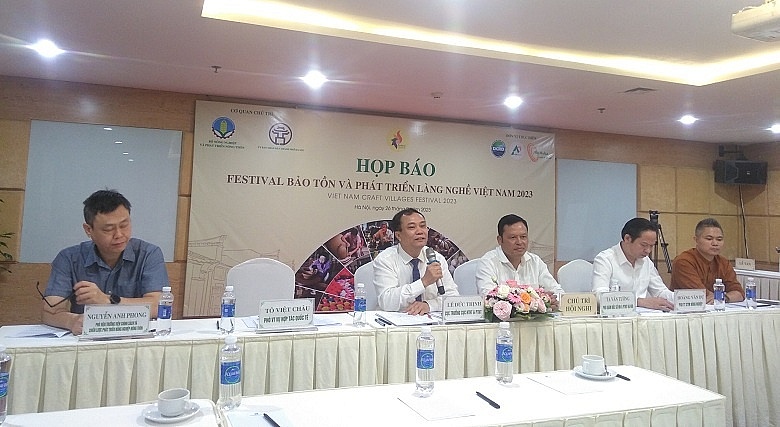 Nhiều hoạt động hấp dẫn tại Festival Bảo tồn và Phát triển làng nghề Việt Nam năm 2023