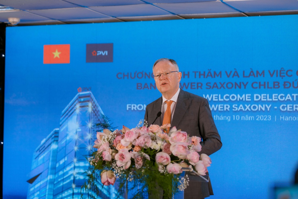 Phái đoàn Bang Lower Saxony đến thăm và làm việc tại PVI: Kết nối cơ hội mới trong hợp tác Việt-Đức