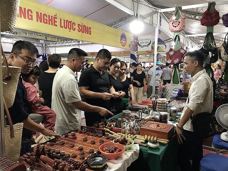 Triển lãm thu hút sự thamgia của đông đảo doanh nghiệp và người tiêu dùng.