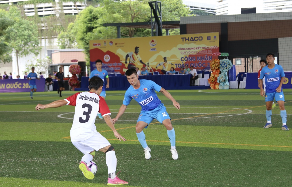 Đội bóng Công đoàn Dầu khí Việt Nam chiến thắng ngay trận đầu ra quân