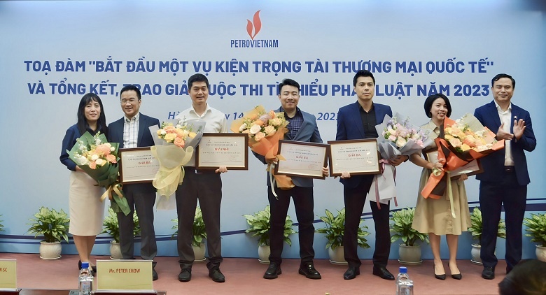 Petrovietnam tổng kết, trao giải cuộc thi tìm hiểu pháp luật về Dầu khí