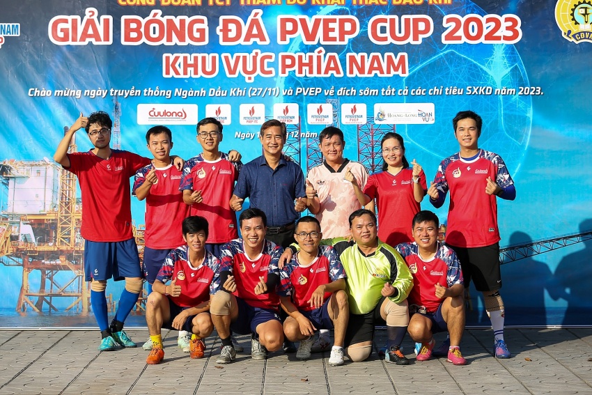 Sôi nổi Giải bóng đá PVEP CUP khu vực phía Nam năm 2023 Sôi nổi Giải bóng đá PVEP CUP khu vực phía Nam năm 2023
