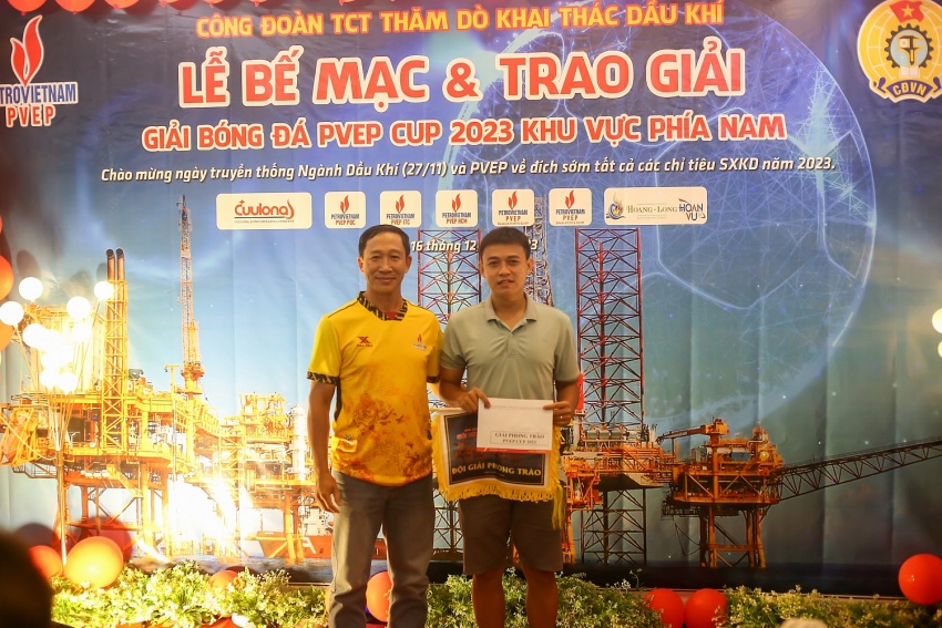 Sôi nổi Giải bóng đá PVEP CUP khu vực phía Nam năm 2023 Sôi nổi Giải bóng đá PVEP CUP khu vực phía Nam năm 2023