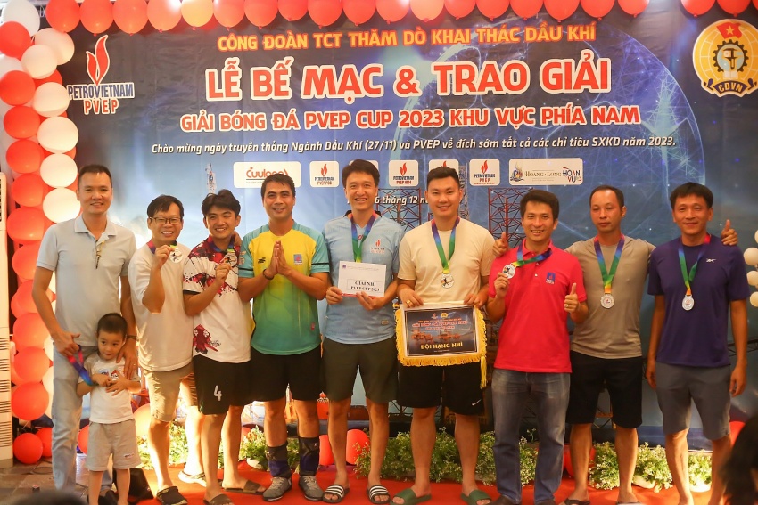 Sôi nổi Giải bóng đá PVEP CUP khu vực phía Nam năm 2023 Sôi nổi Giải bóng đá PVEP CUP khu vực phía Nam năm 2023