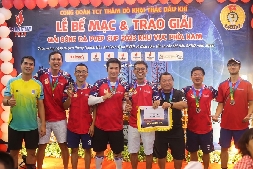 Sôi nổi Giải bóng đá PVEP CUP khu vực phía Nam năm 2023 Sôi nổi Giải bóng đá PVEP CUP khu vực phía Nam năm 2023