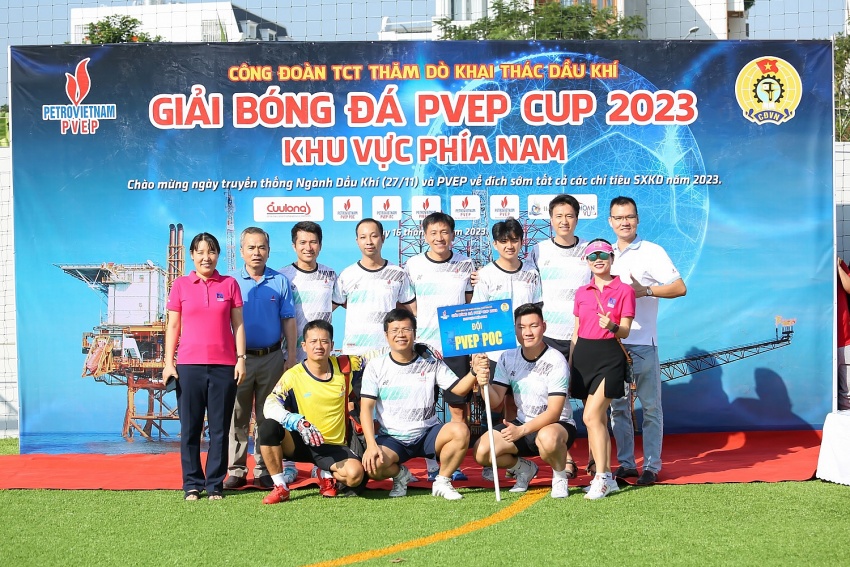 Sôi nổi Giải bóng đá PVEP CUP khu vực phía Nam năm 2023 Sôi nổi Giải bóng đá PVEP CUP khu vực phía Nam năm 2023