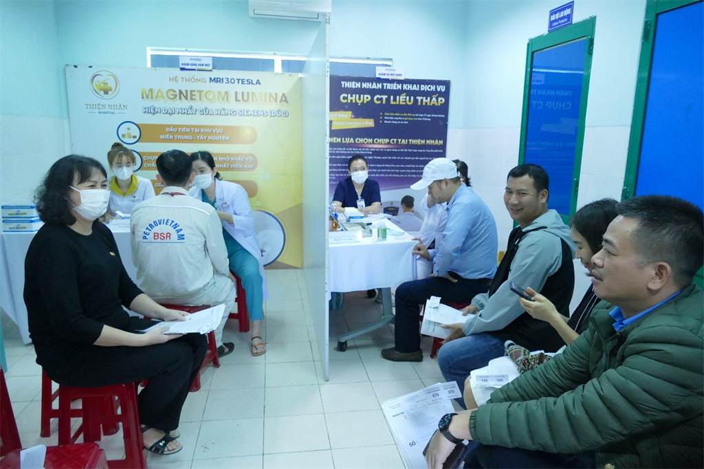 BSR tổ chức khám sức khỏe cho hơn 1.600 CBCNV