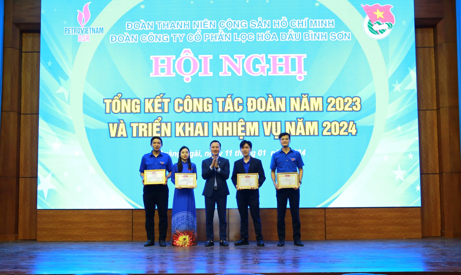 Tuổi trẻ BSR: Tiếp tục phấn đấu, phát huy vai trò xung kích, đóng góp cho sự phát triển của BSR trong năm 2024