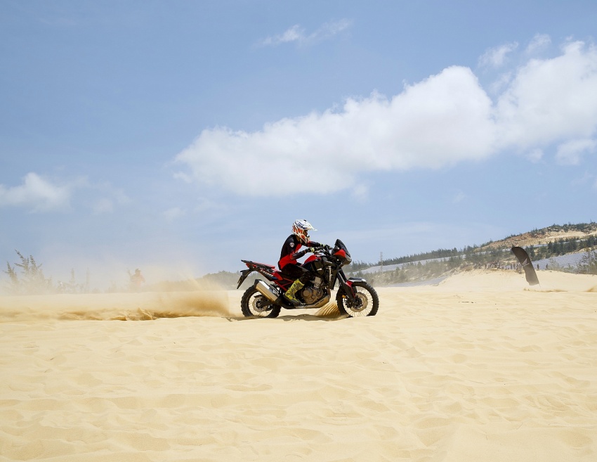 Honda Biker Rally 2024: Thử thách lái xe trên cát hoàn toàn mới lạ tại phố biển Vũng Tàu