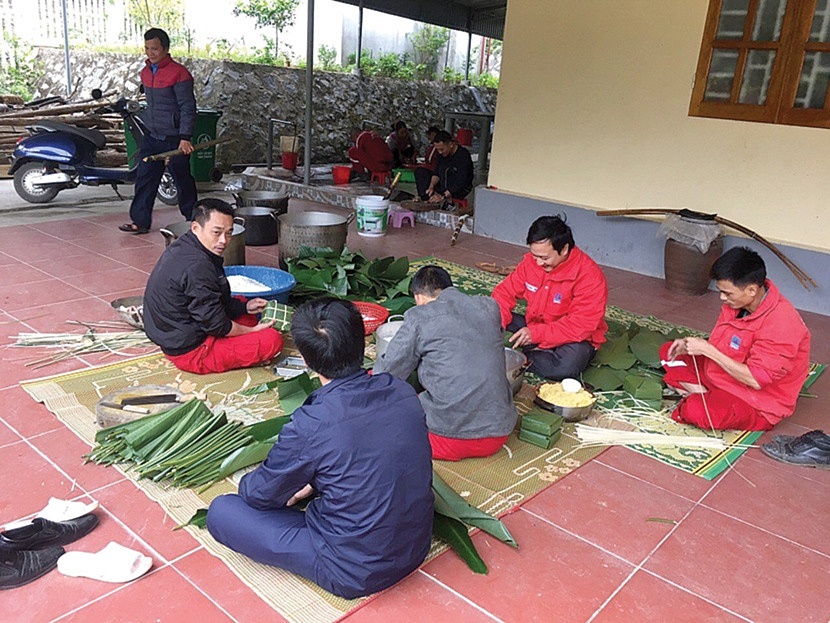 Xuân về nơi 