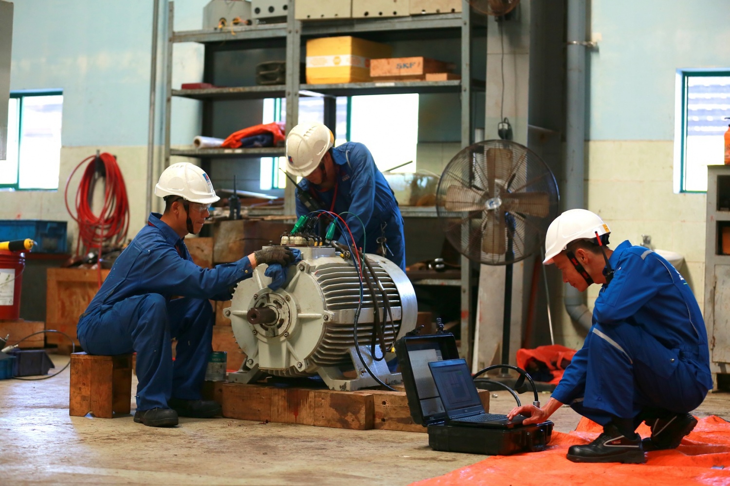 Những ngày cận Tết ở NMLD Dung Quất