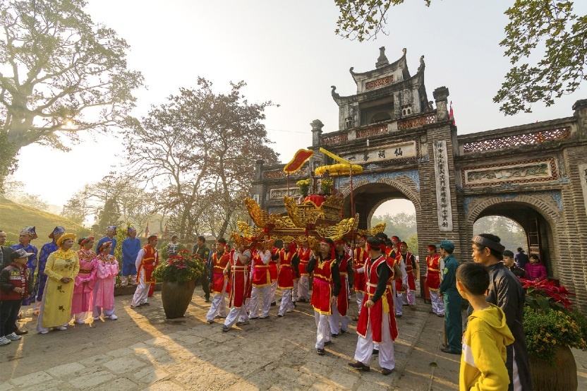 Bốn lễ hội truyền thống lớn ở Hà Nội vào mùng 6 Tết