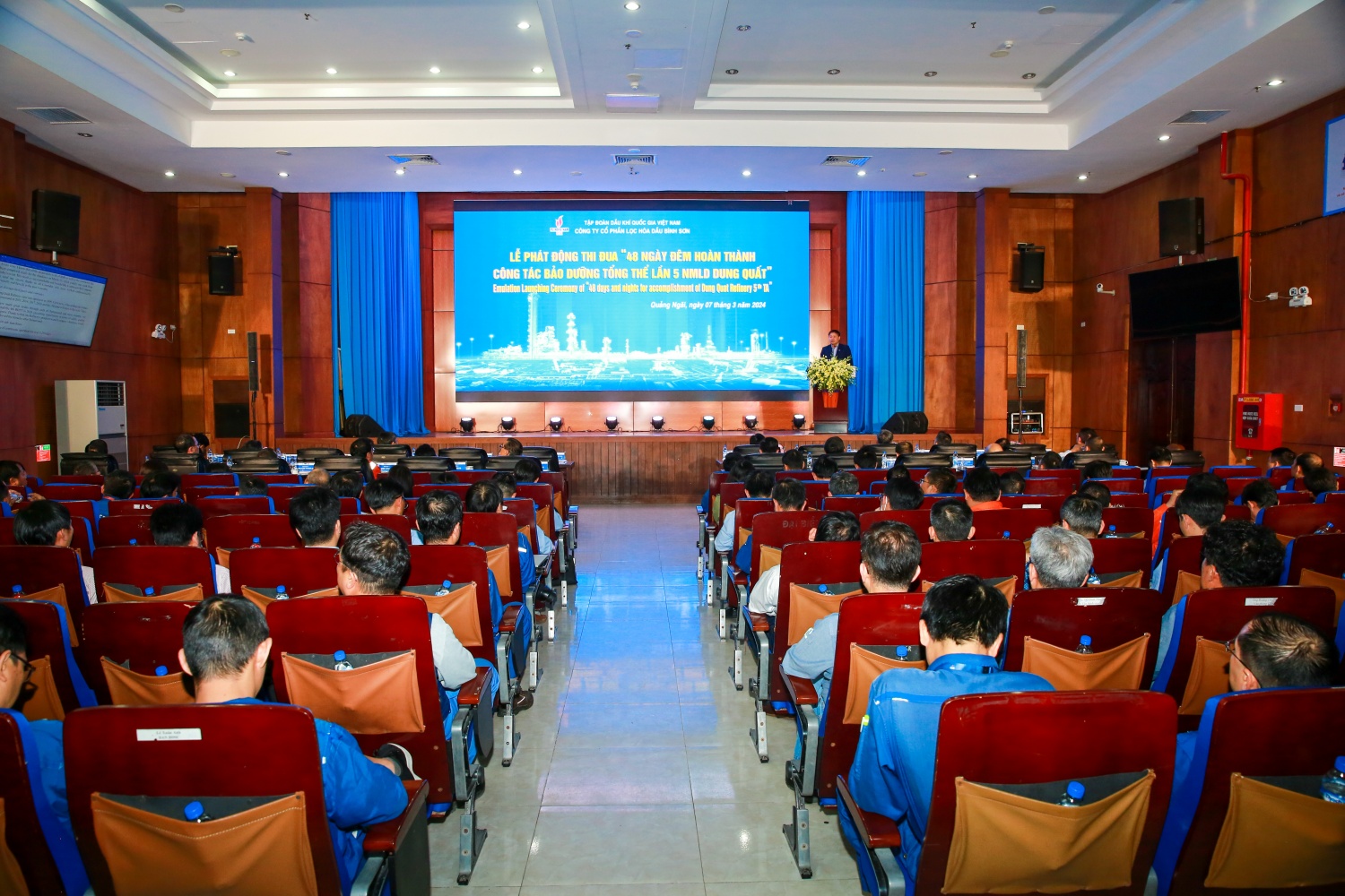 Bảo dưỡng tổng thể NMLD Dung Quất lần thứ 5: “Một đội ngũ, một mục tiêu”