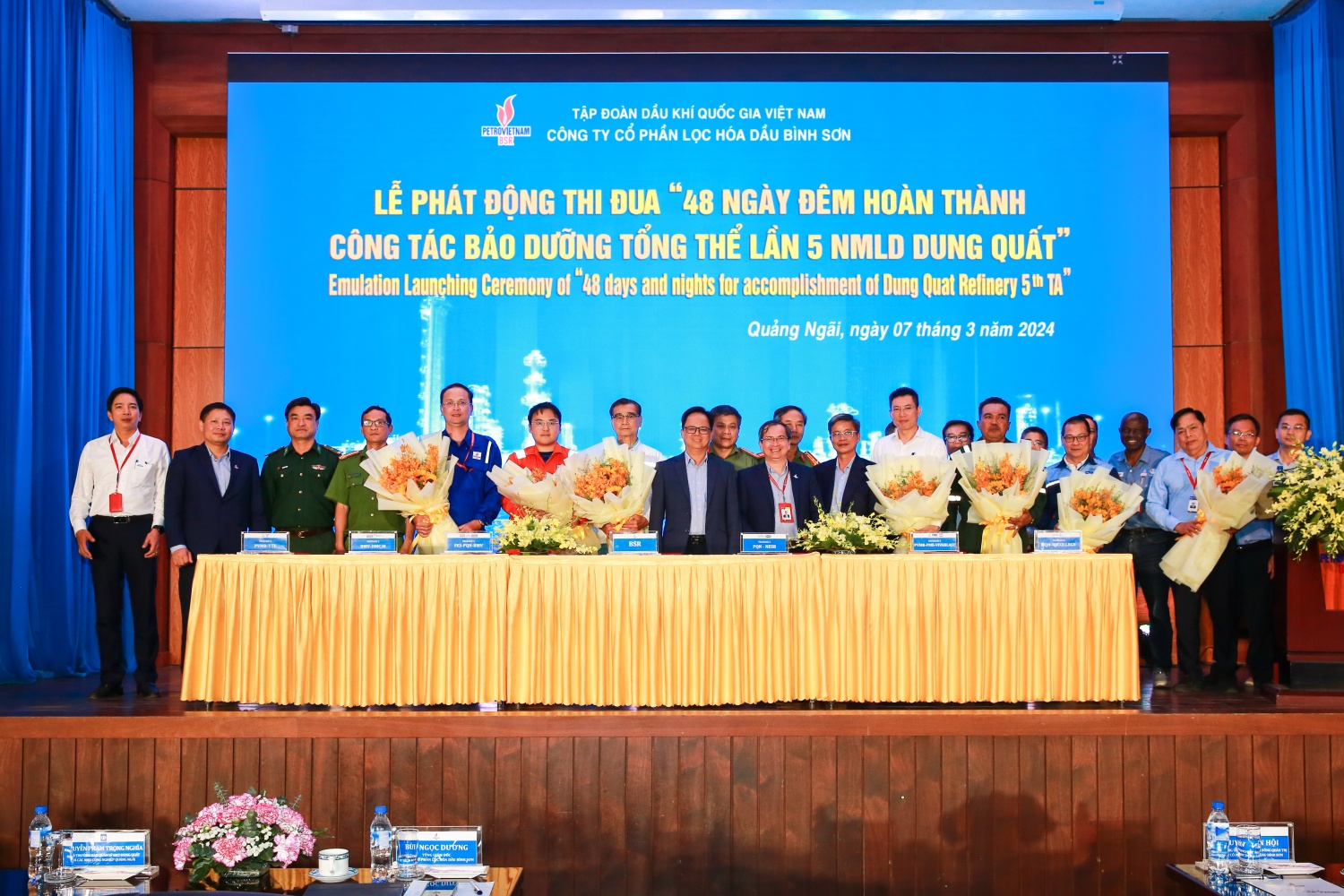 Bảo dưỡng tổng thể NMLD Dung Quất lần thứ 5: “Một đội ngũ, một mục tiêu”