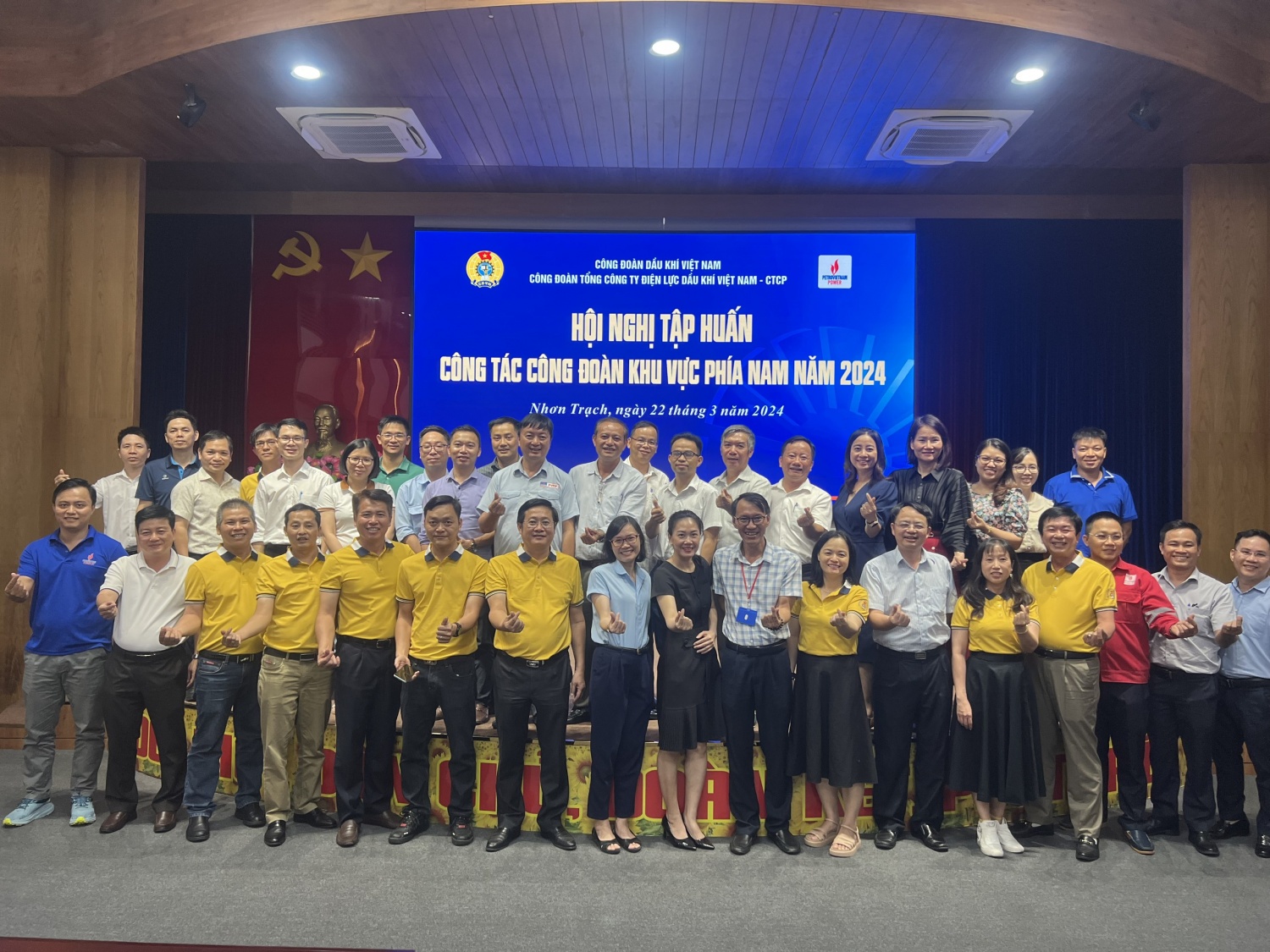 Công đoàn PV Power tổ chức tập huấn công tác Công đoàn tại khu vực phía Nam năm 2024