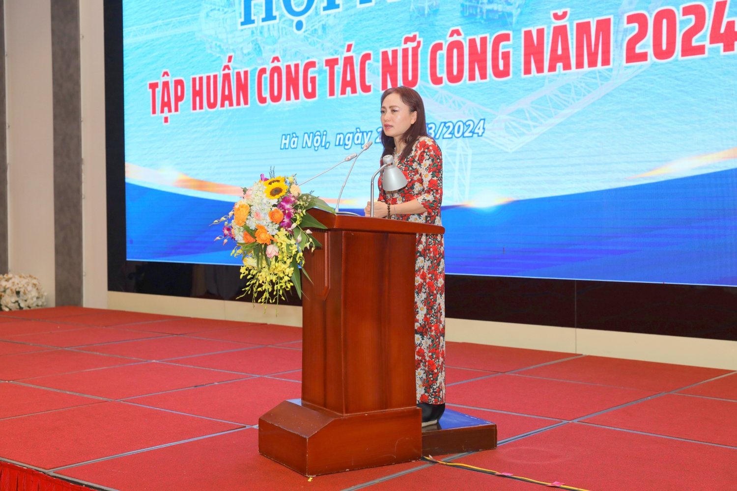 Công đoàn Dầu khí Việt Nam tổ chức thành công Hội nghị tập huấn công tác Nữ công năm 2024