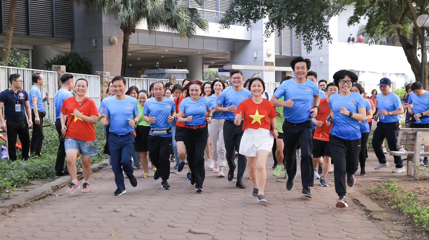 CĐ DKVN khai mạc Giải chạy bộ online Xuân Dầu khí lần thứ 3 năm 2024