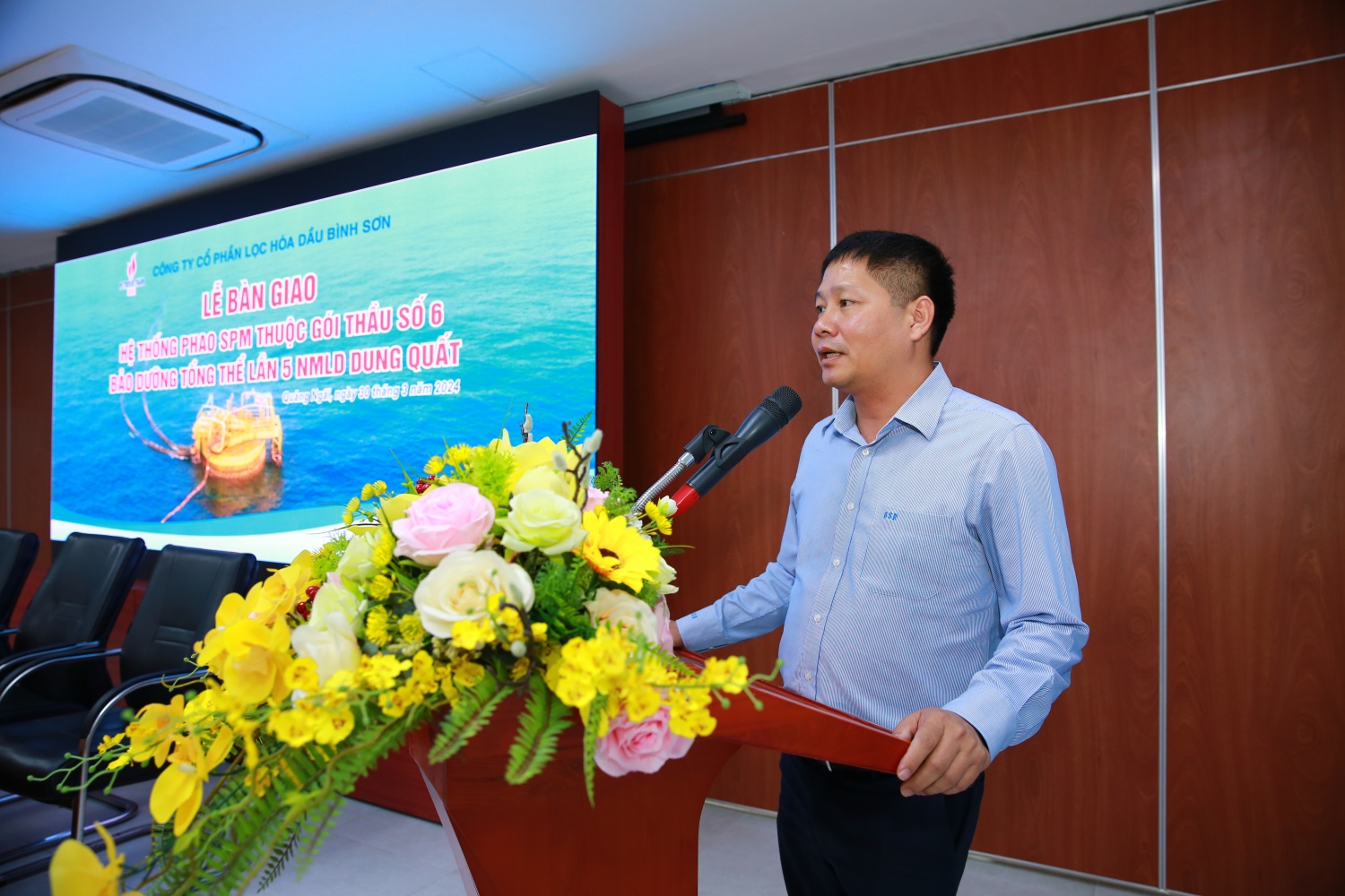 BSR hoàn thành gói thầu số 6 - bảo dưỡng hệ thống Phao rót dầu SPM