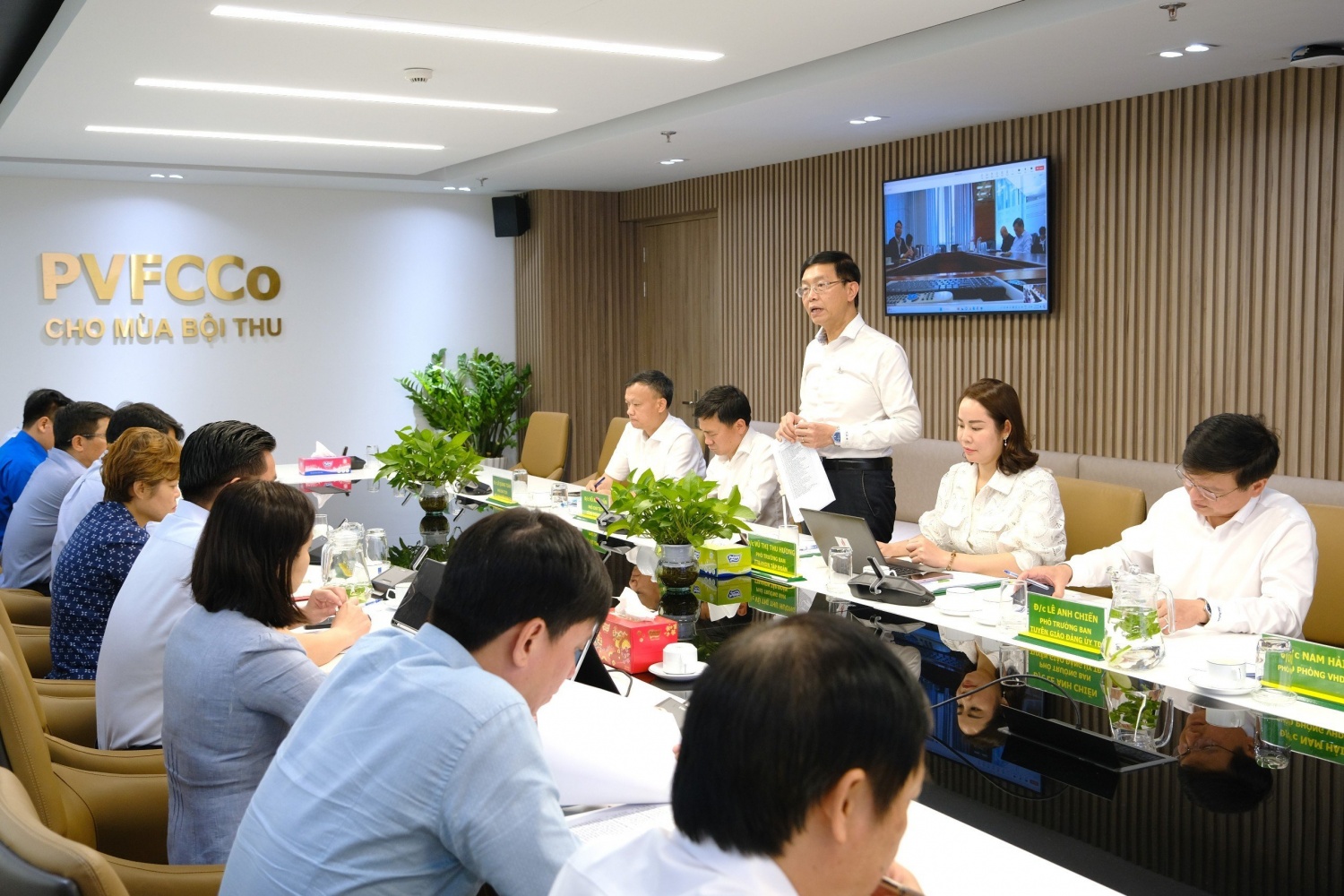 Triển khai công tác TT, VHDN, ASXH từ Petrovietnam đến các đơn vị thành viên