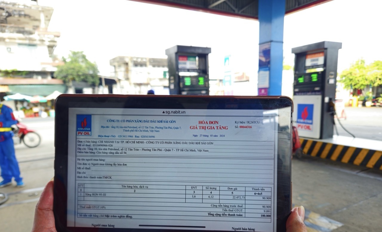 PVOIL đã có thể phát hành Hóa đơn điện tử và Phiếu xuất kho sau sự cố công nghệ thông tin